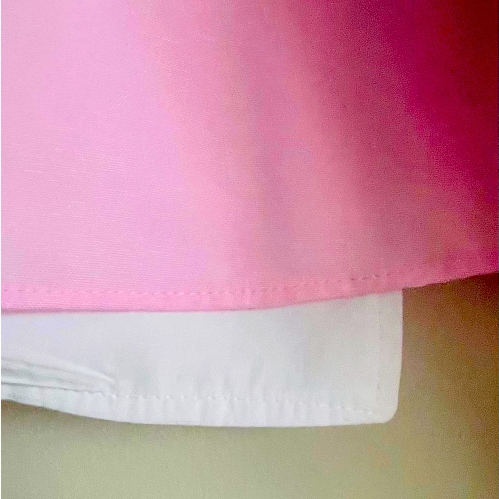 ZARA CROP OXFORD SHIRT, striped pastel pink - Picture 9 of 16